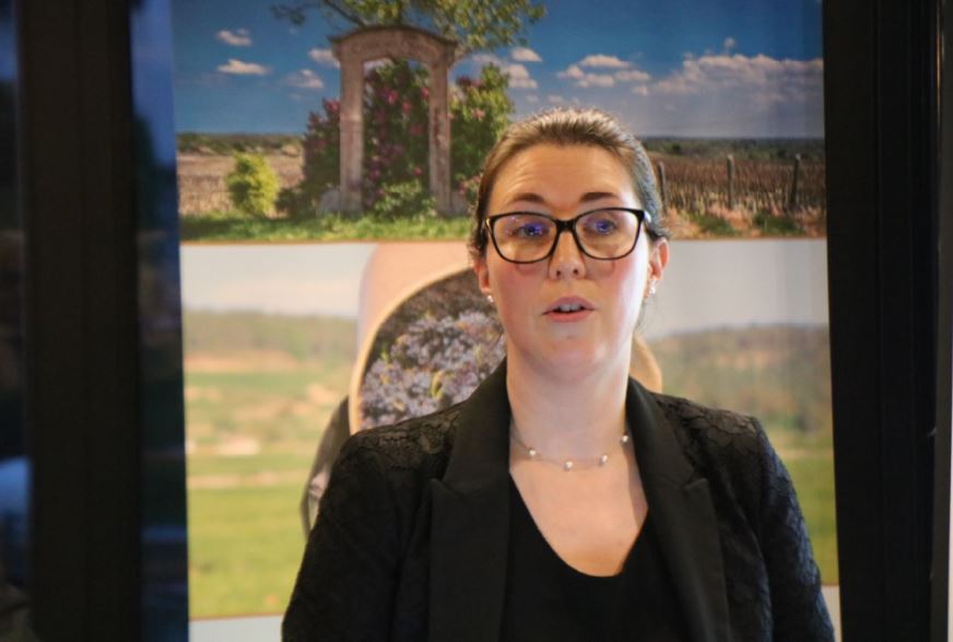 Adeline Jeunot directrice de l'office de tourisme de Gevrey-Chambertin - Nuits-saint-Georges
