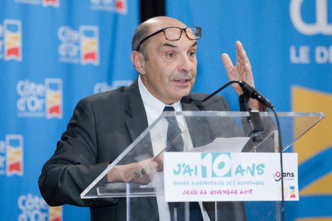 Patrick Moreau, pr&eacute;sident de la CAF 21