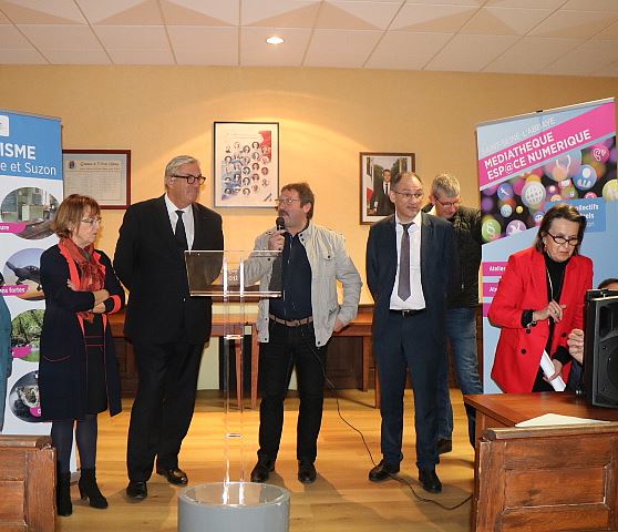 Inauguration du 18&egrave;me centre SATI du d&eacute;partement &agrave; Saint-Seine-l'Abbaye 