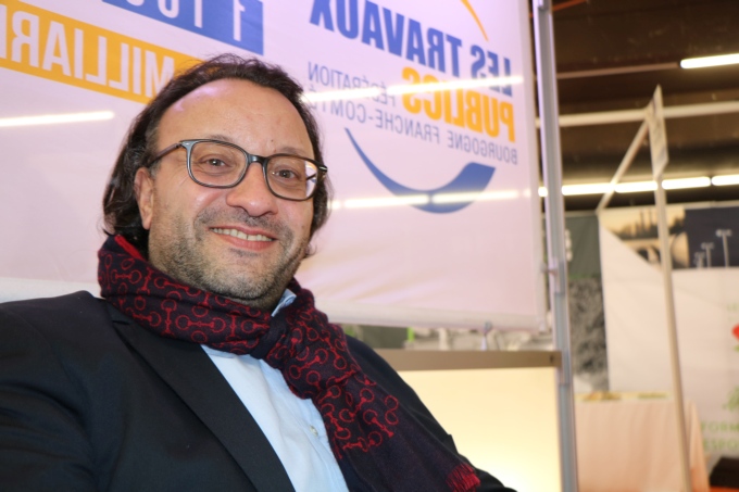 Vincent Martin, pr&eacute;sident de la FRTP Bourgogne