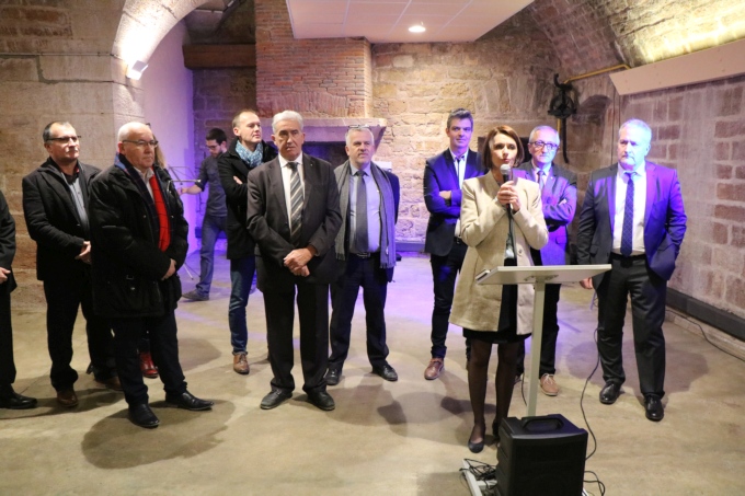 Marie Claire Bonnet Vallet, Pr&eacute;sidente de la Communaut&eacute; de communes Auxonne-Pontailler Val-de-Sa&ocirc;ne 