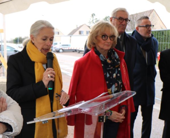 Catherine Sadon, maire de Semur en Auxois