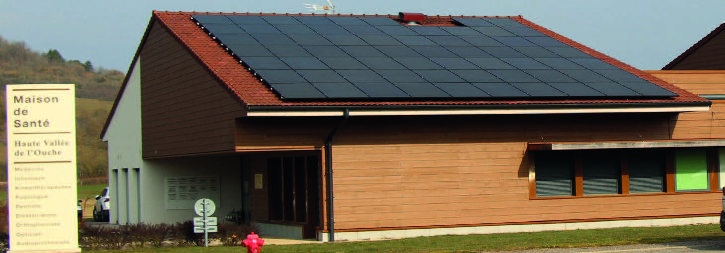 Une centrale photovolta&iuml;que sur la Maison de sant&eacute; &agrave; Bligny-sur-Ouche