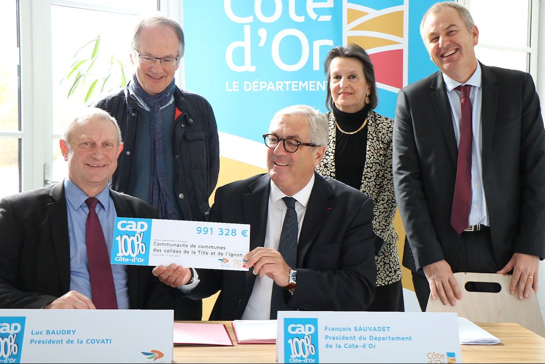 Le contrat &laquo; Cap 100 % C&ocirc;te-d&rsquo;Or &raquo; COVATI Conseil D&eacute;partemental de la C&ocirc;te-d'Or