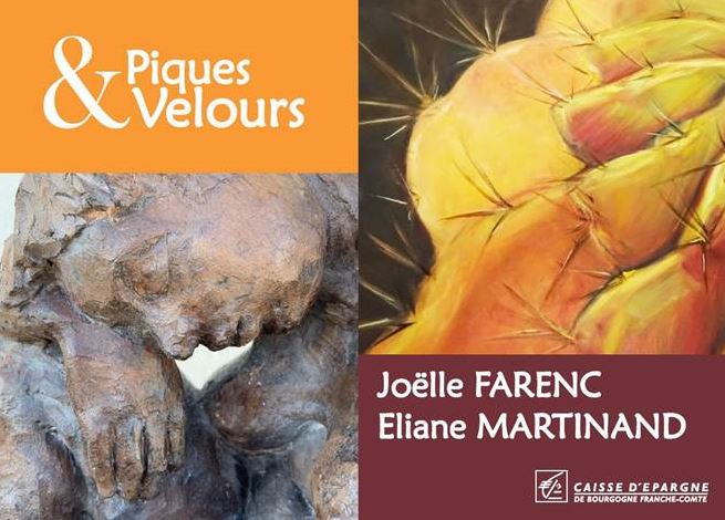 Galerie Entr&eacute;e Libre Caisse d&rsquo;Epargne de Bourgogne Franche-Comt&eacute; - Jo&euml;lle Farenc & Eliane Martinand