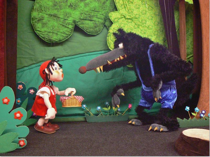 Venko : L&rsquo;homme aux marionnettes le Petit Chaperon rouge