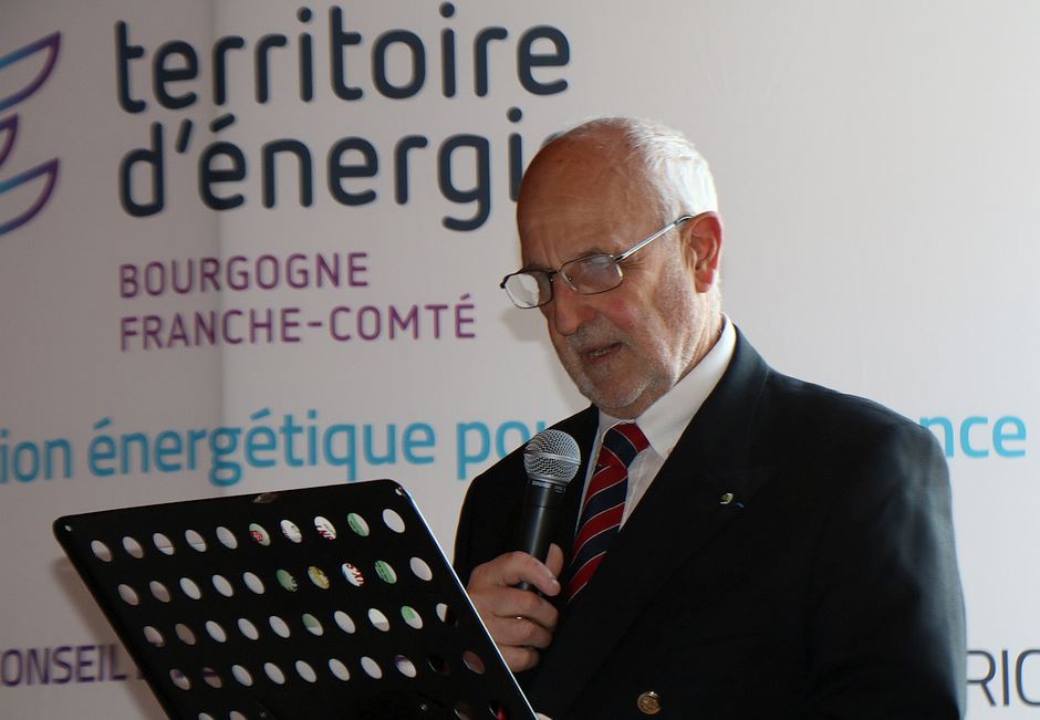 Monsieur Hourcabie, repr&eacute;sentant Territoire d&rsquo;&eacute;nergie Bourgogne Franche-Comt&eacute;