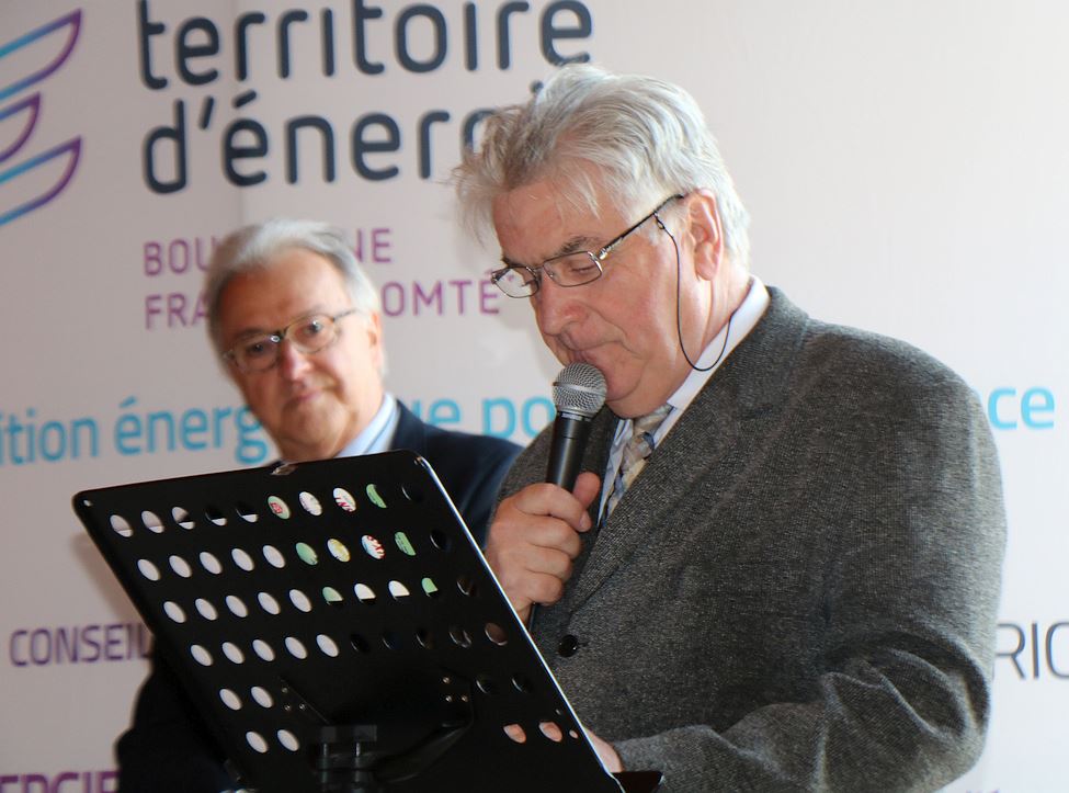 Denis Myotte, maire de Bligny-sur-Ouche