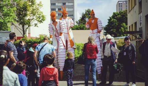 La parade M&eacute;tisse &agrave; Fontaine d&rsquo;Ouche