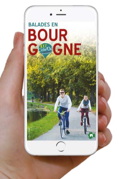 L&rsquo;appli Balades en Bourgogne 