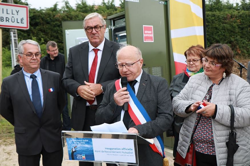 Marcel Jobard, maire de Villy-le-Moutier