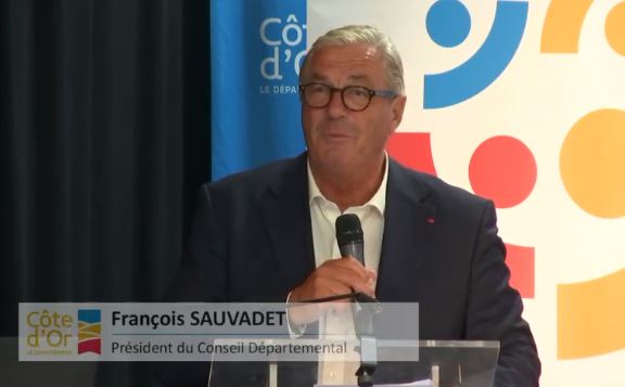 Fran&ccedil;ois Sauvadet, Pr&eacute;sident du Conseil D&eacute;partemental de la C&ocirc;te-d'Or