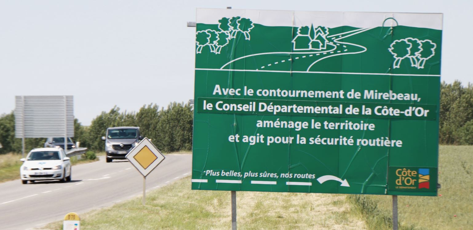 La rocade ouest de Mirebeau-sur-B&egrave;ze, un enjeu strat&eacute;gique pour le territoire