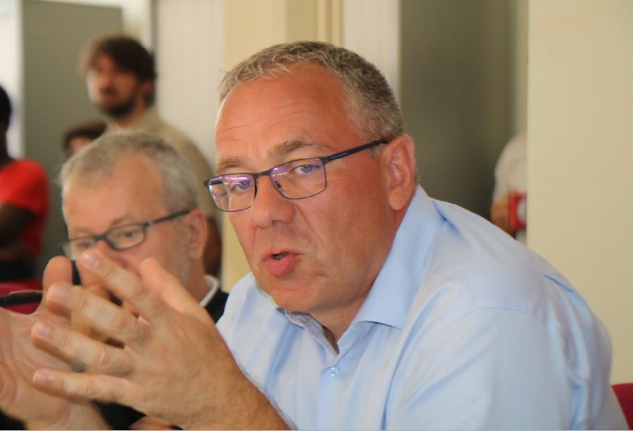 Patrick Molinoz, Pr&eacute;sident du GIP num&eacute;rique, Vice-pr&eacute;sident du Conseil r&eacute;gional Bourgogne Franche-Comt&eacute;.
