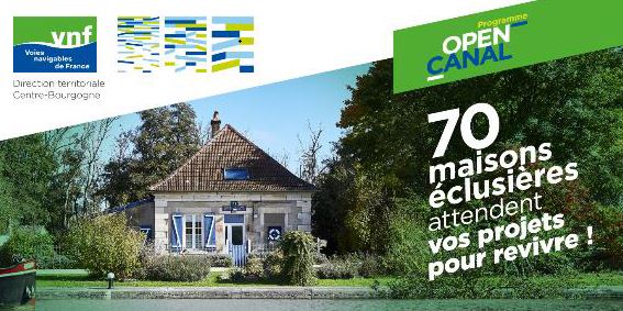 Voies navigables de France lance officiellement le programme Open Canal pour redynamiser le canal de Bourgogne !