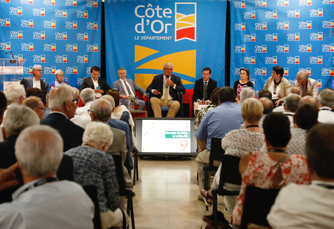 Jeudi 4 juillet, c'&eacute;tait la f&ecirc;te des maires au D&eacute;partement !