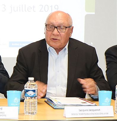 Jacques Jacquenet, Pr&eacute;sident du SICECO, territoire d&rsquo;&eacute;nergie C&ocirc;te-d&rsquo;Or 