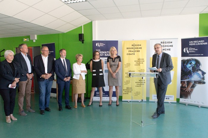 Marie-Guite Dufay vante les actions de la R&eacute;gion en direction des lyc&eacute;es et des &eacute;l&egrave;ves