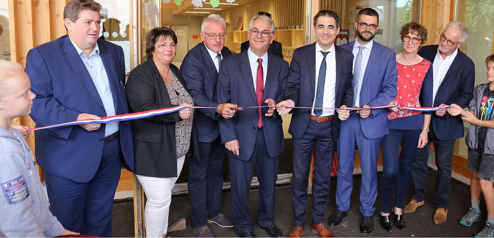 Inauguration du p&ocirc;le p&eacute;riscolaire Corgoloin-Comblanchien-Premeaux-Prissey 