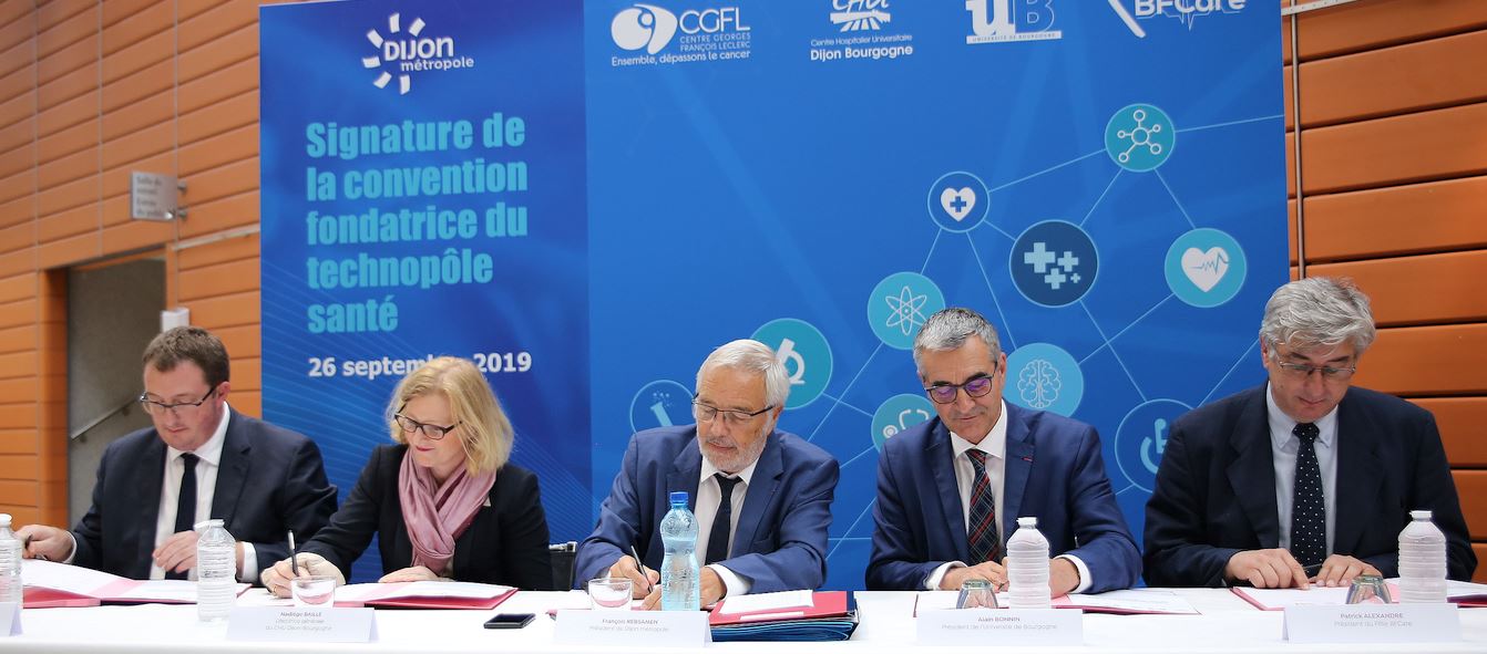 La fili&egrave;re sant&eacute; de Dijon m&eacute;tropole se renforce avec la cr&eacute;ation d'un technop&ocirc;le sant&eacute;
