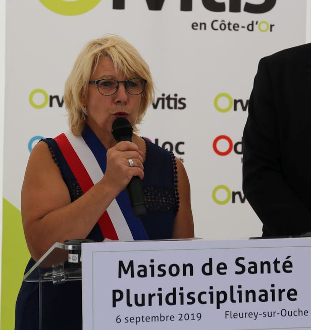 Pascale GALLION, Maire de Fleurey-sur-Ouche 