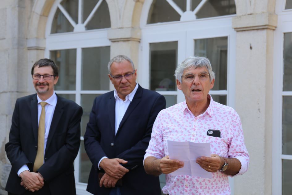 Alain Gradelet, maire de Til-Ch&acirc;tel