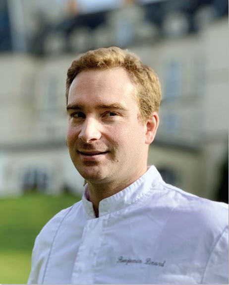 Benjamin Linard, chef du restaurant Le Lassey - Ch&acirc;teau de Sainte-Sabine - Sainte-Sabine