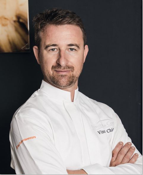 Vincent Chirat, chef du restaurant de l&rsquo;Ermitage de Corton - Chorey-l&egrave;s-Beaune