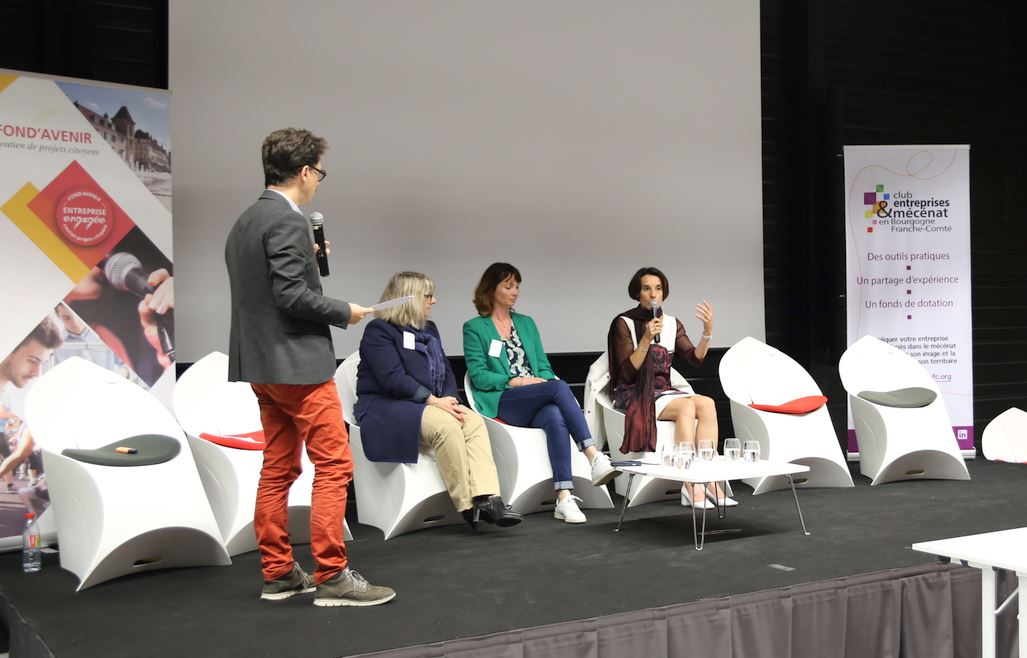 Virginie Taupenot, Vice Pr&eacute;sidente du club entreprises & m&eacute;c&eacute;nat  en BFC & Dirigeante de Co-Alliance 