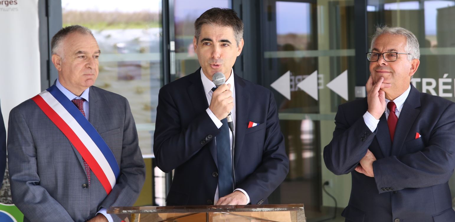 Christophe Lucand, pr&eacute;sident de la Communaut&eacute; de communes de Gevrey-Chambertin et de Nuits-Saint-Georges