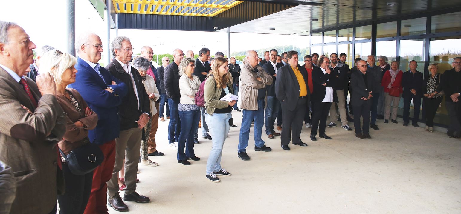 Saulon-La-Chapelle inaugure la salle multi-activit&eacute;s intercommunale.
