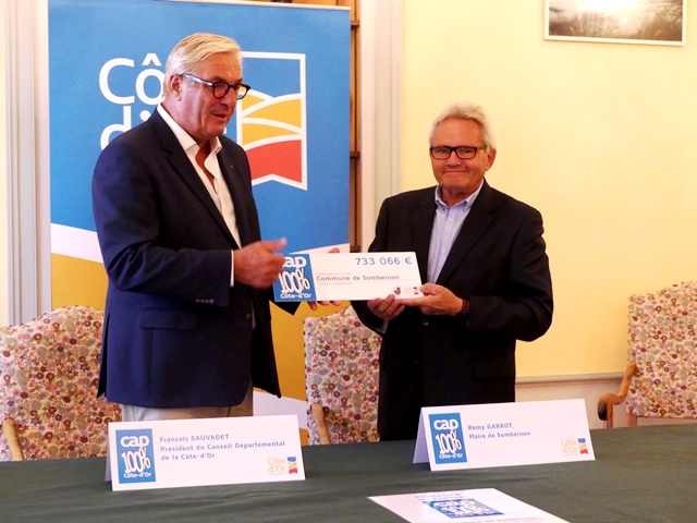 CAP 100 % C&ocirc;te d'Or pour la commune de Sombernon