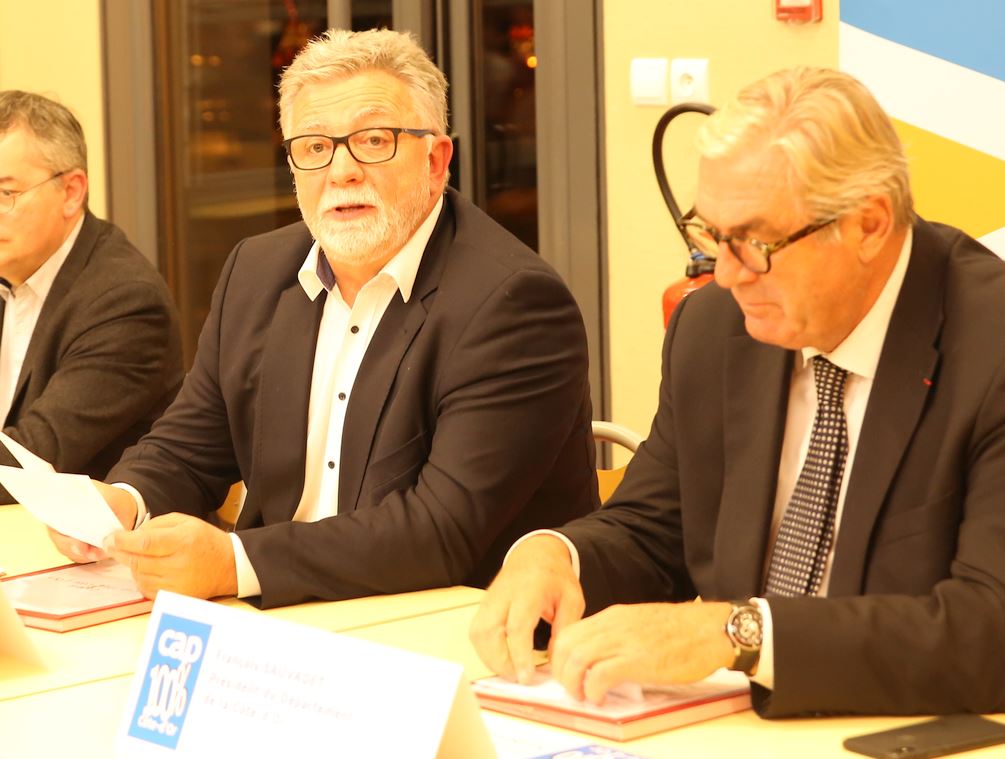 Didier Lenoir, Pr&eacute;sident de la Communaut&eacute; de communes du Mirebellois et Fontenois