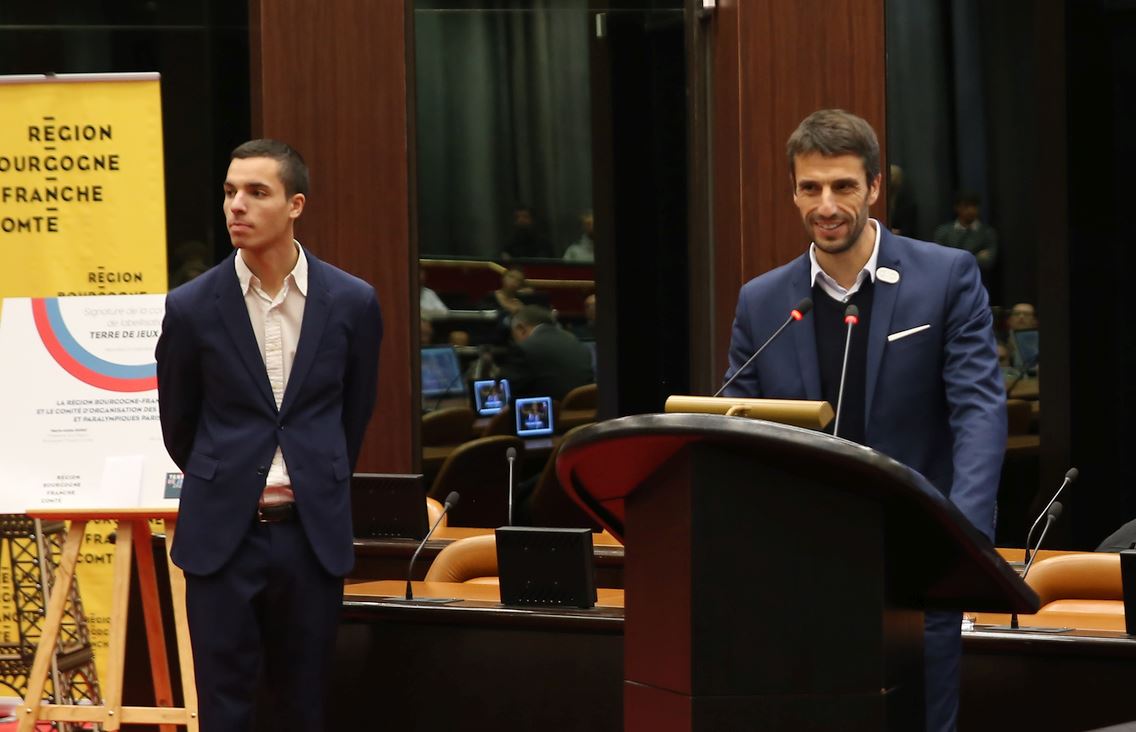 TONY ESTANGUET Le Pr&eacute;sident du Comit&eacute; d&rsquo;organisation des Jeux Olympiques et Paralympiques de Paris 2024