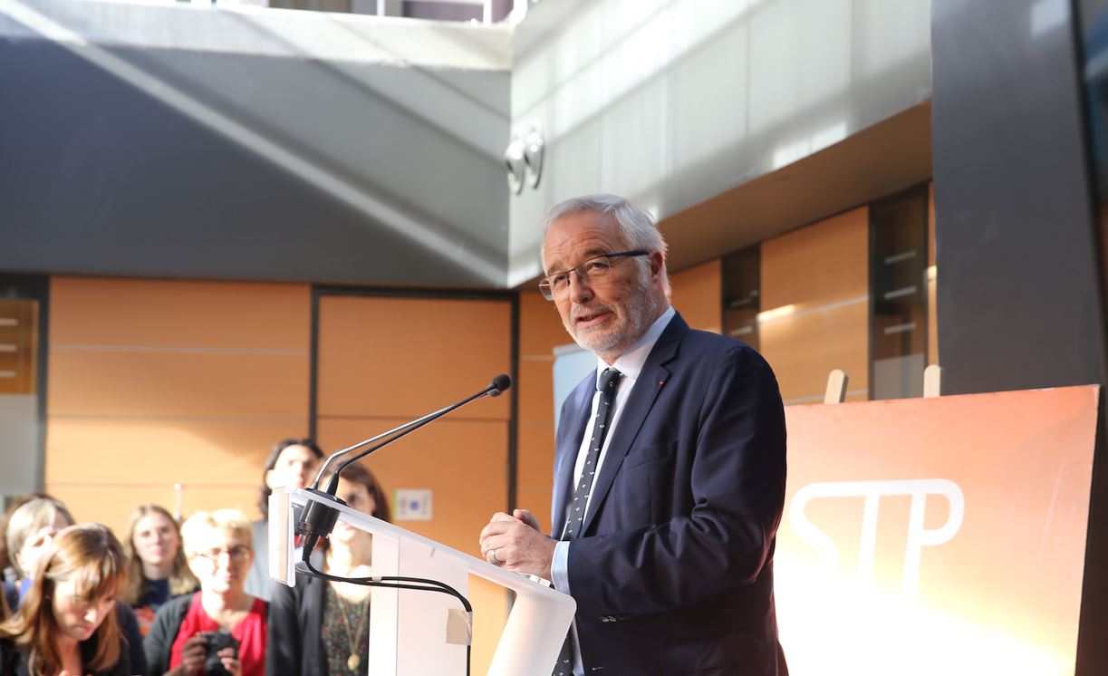 L&rsquo;ESTP Paris campus de Dijon, Fran&ccedil;ois REBSAMEN, maire de Dijon, pr&eacute;sident de Dijon m&eacute;tropole