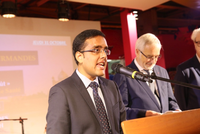 Vijay PANDEY, secr&eacute;taire de l&rsquo;ambassade de l&rsquo;Inde &agrave; Paris