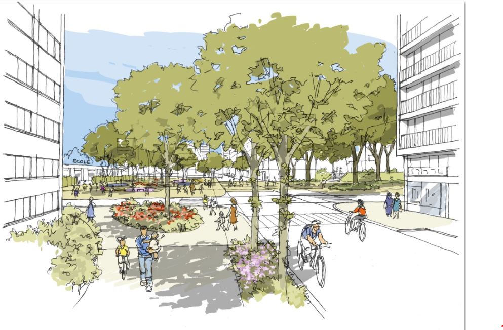 La r&eacute;novation urbaine de fontaine d'ouche est engag&eacute;e
