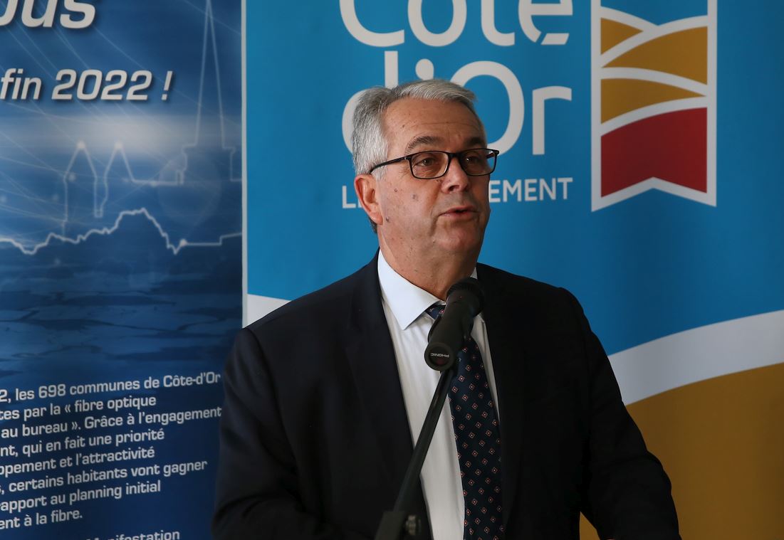 Hubert Poulot, vice-Pr&eacute;sident du Conseil D&eacute;partemental