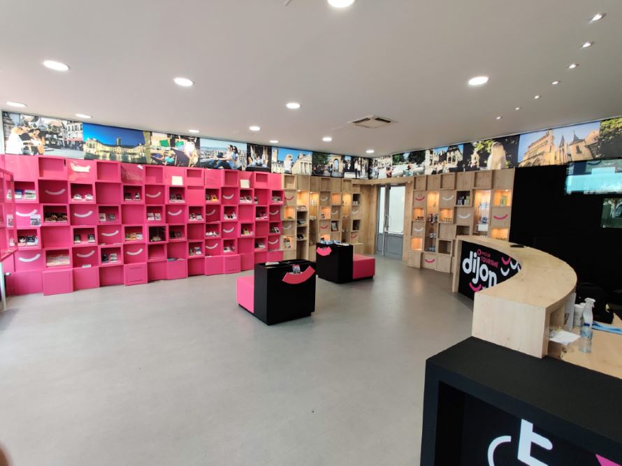 Dijon m&eacute;tropole : L'Office de Tourisme entre (de nouveau) en gare !