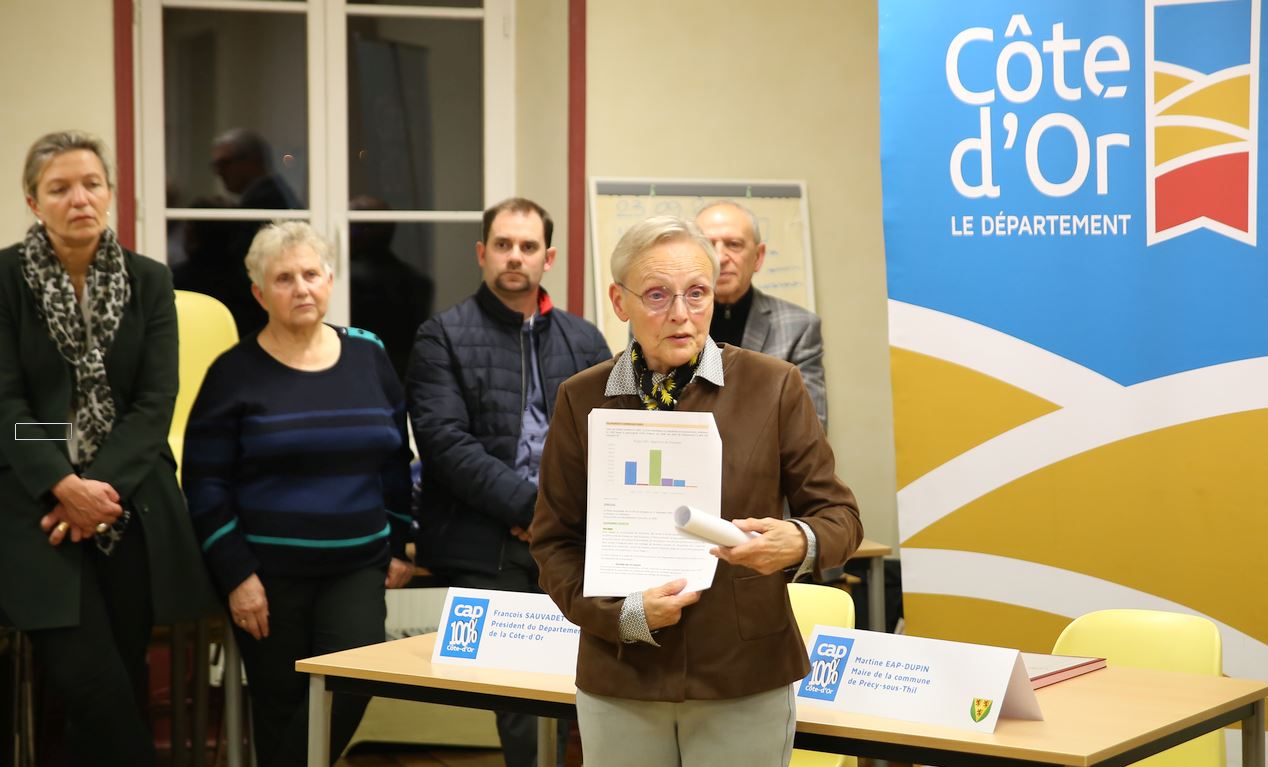Signature du 30&egrave;me contrat &laquo; Cap 100% Cote-d'Or &raquo; &agrave; Pr&eacute;cy-sous-Thil 