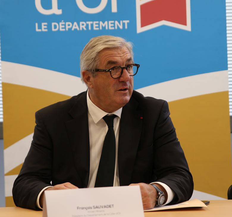 Fran&ccedil;ois Sauvadet, Pr&eacute;sident du Conseil D&eacute;partemental de la C&ocirc;te-d'Or