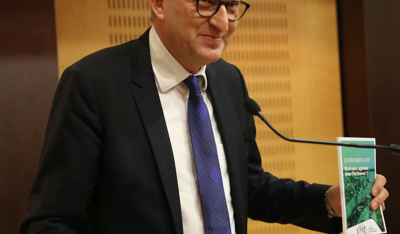 Pour R&eacute;gis Penne&ccedil;ot, 2020 doit-&ecirc;tre l'ann&eacute;e de l'Artisanat ! 
