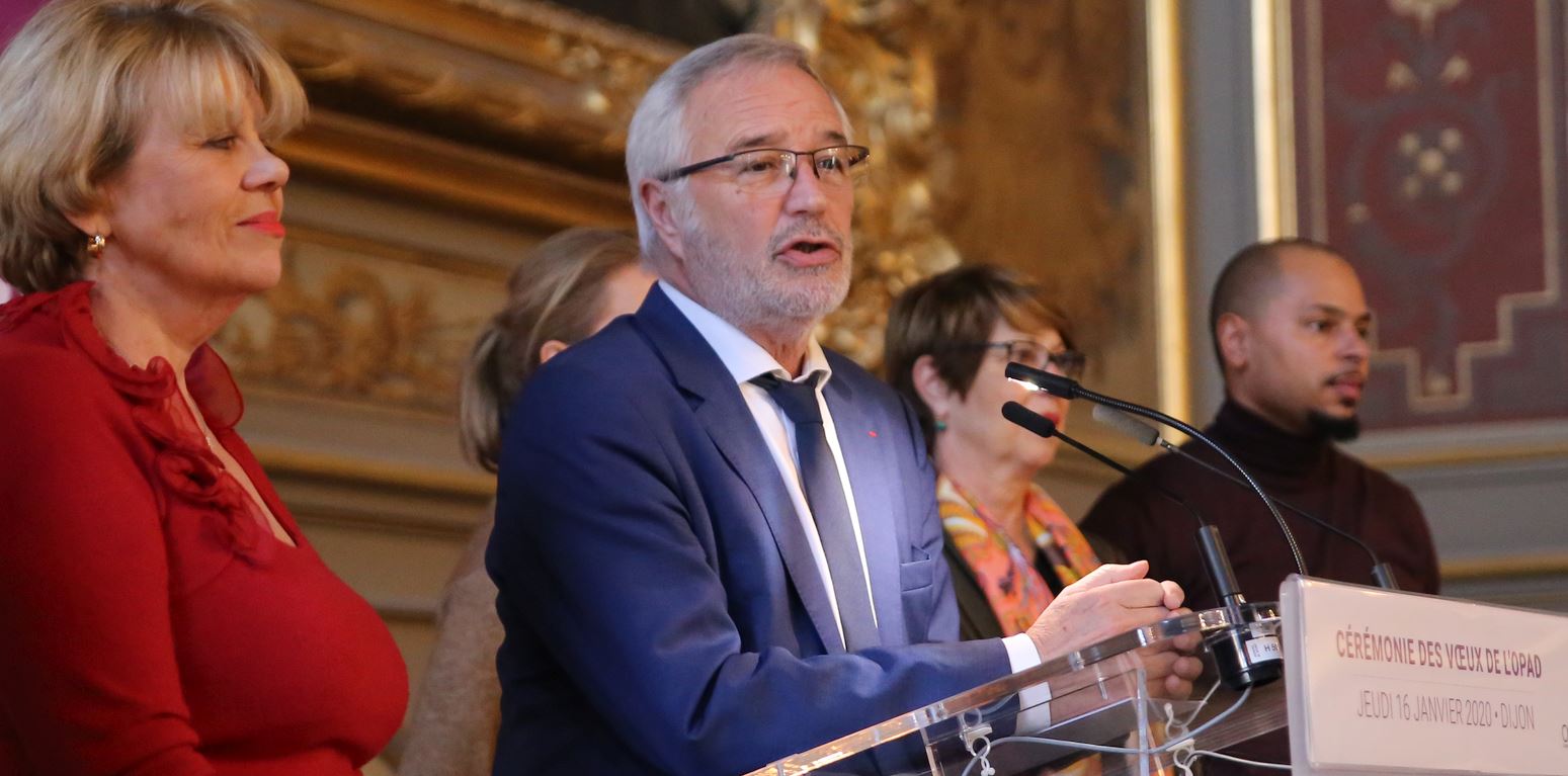 Fran&ccedil;ois Rebsamen, maire de Dijon