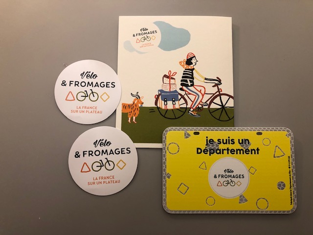 label V&eacute;lo & Fromages 