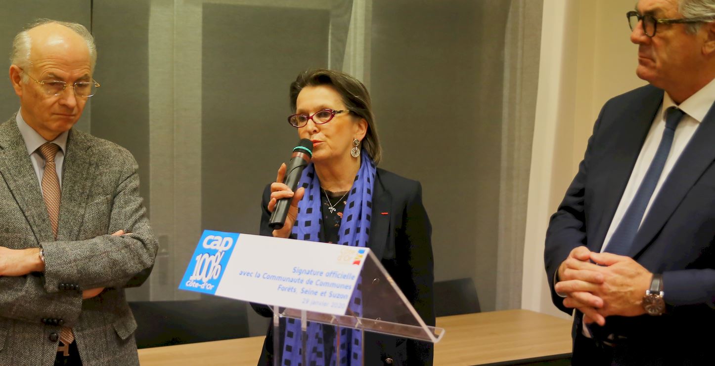  32&egrave;me contrat Cap 100% C&ocirc;te-d'Or, 504.880 euros pour 3 projets structurants