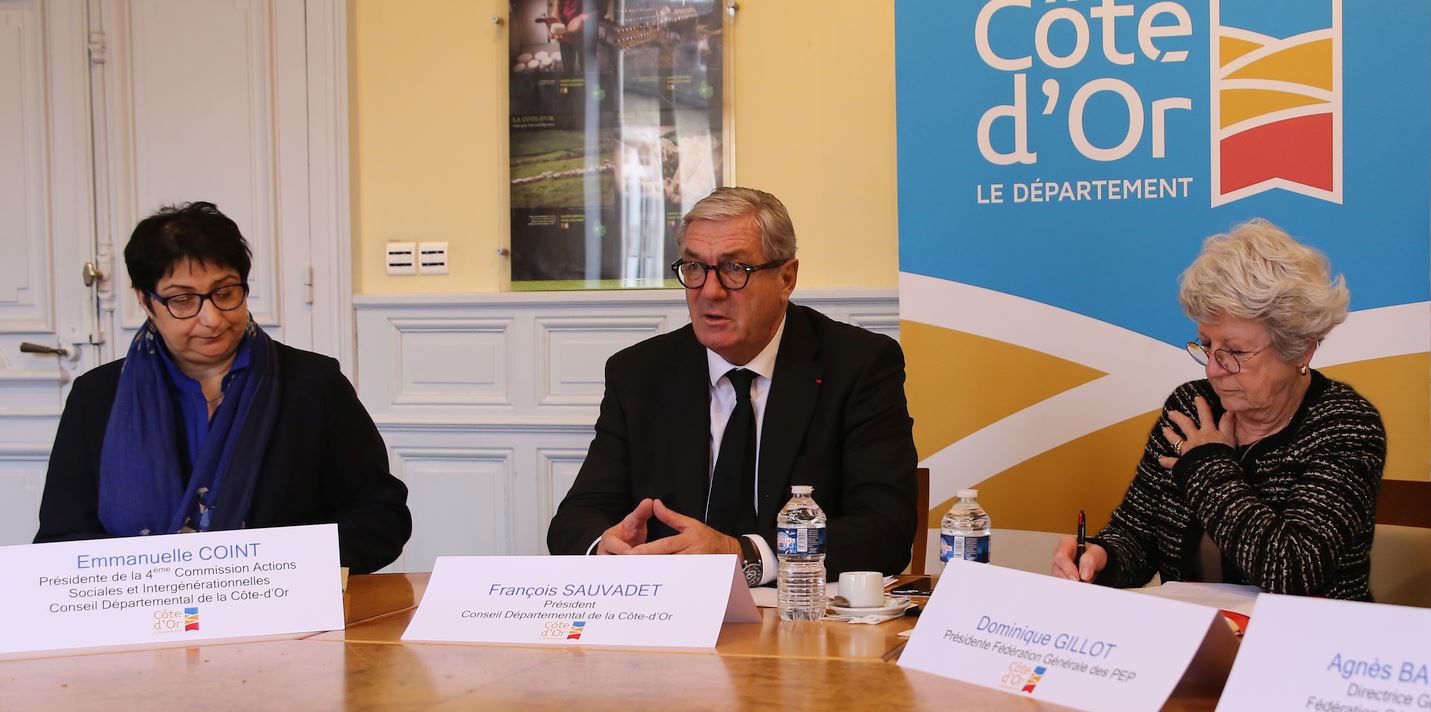 Fran&ccedil;ois Sauvadet, ancien ministre, Pr&eacute;sident du Conseil d&eacute;partemental de la C&ocirc;te-d'Or