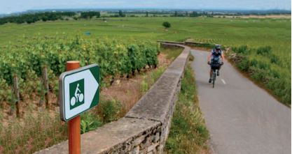 Voie des Vignes : v&eacute;loroute Beaune - Dijon