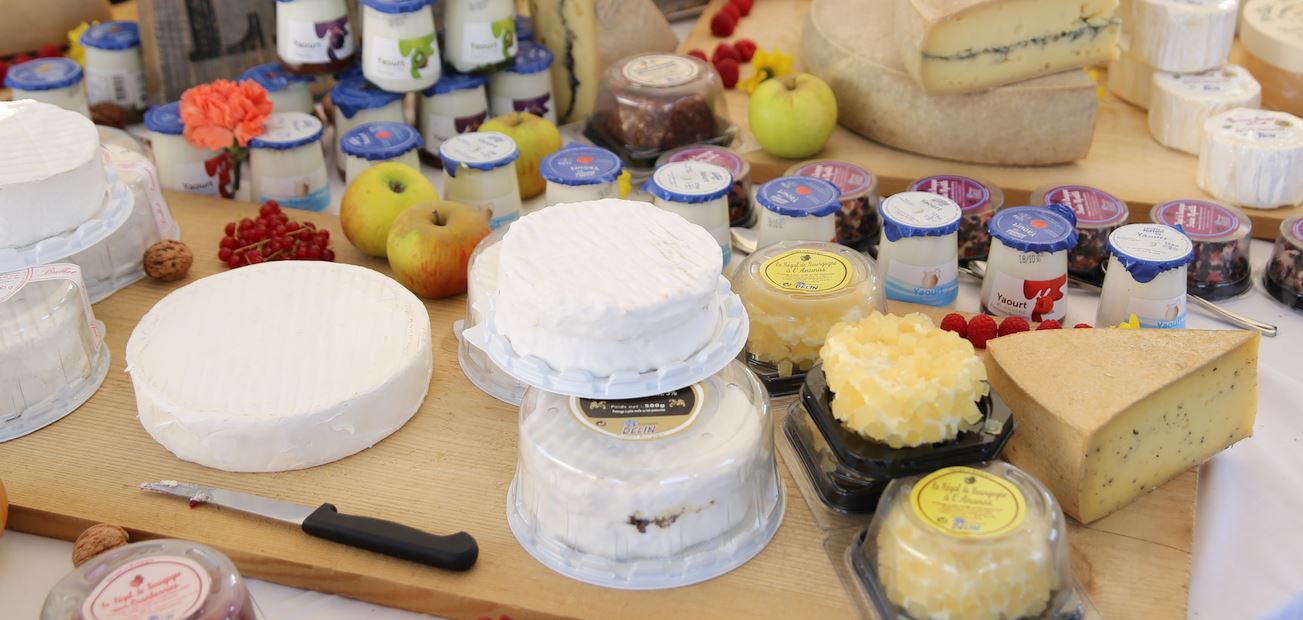 label V&eacute;lo & Fromages