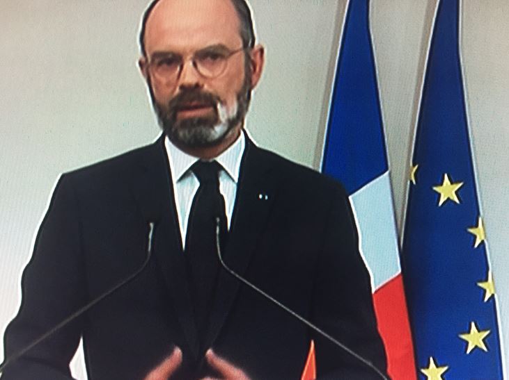 Edouard Philippe, covid-19. Point de situation et strat&eacute;gie du gouvernement