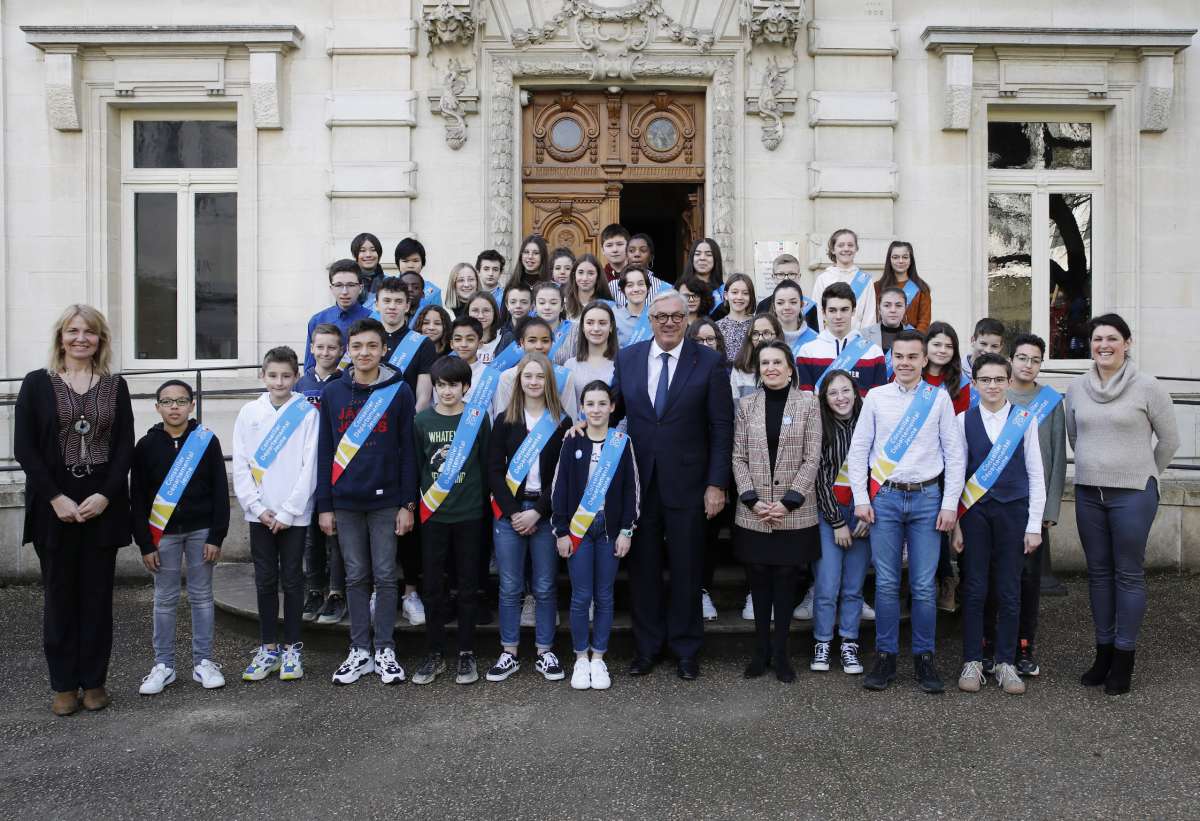 Les conseillers départementaux juniors disent MERCI Les conseillers départementaux juniors disent MERCI